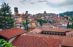 Panoramic view of Bergamo 