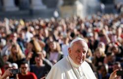 Pope Francis in St. Peter's Square, 2019